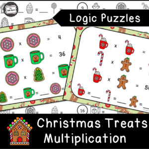 christmas treats logic puzzle product cover