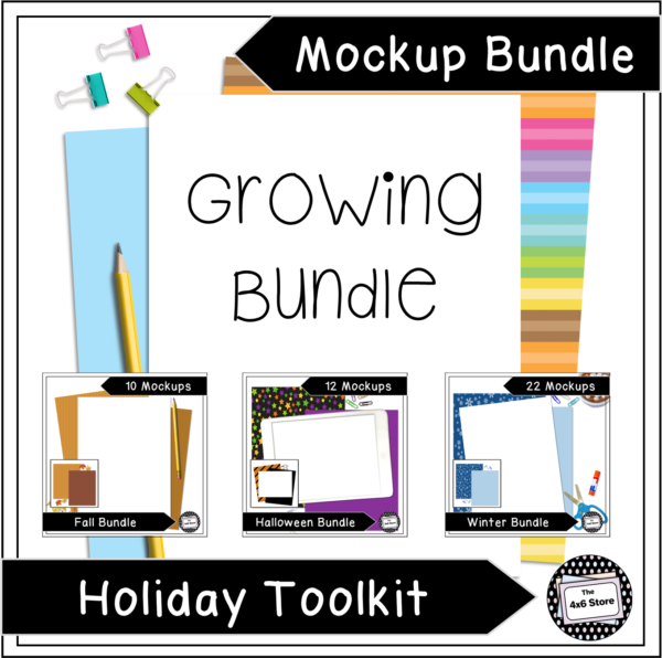 Holiday Seller's Toolkit Mockup Bundle