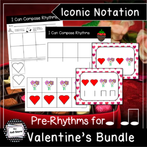 valentines day iconic notation bundle